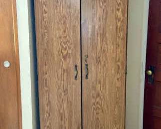 Locking Storage Cabinet With Key