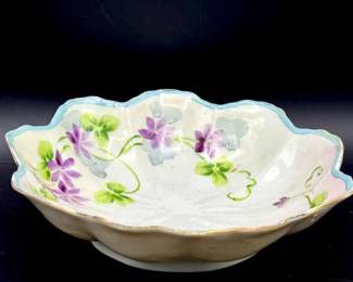 Floral Bowl Marked “Japan”