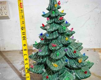 17" Ceramic Christmas Tree