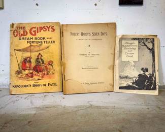 (3) Antique Dream Gypsy Pamphlets