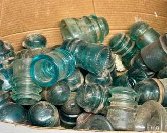 Huge Pile of Vintage Insulator Caps