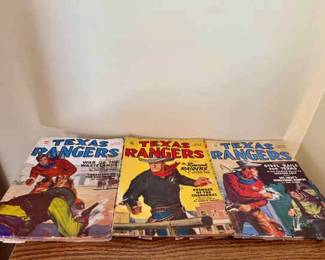 (3) Texas Ranger Pulp Magazines