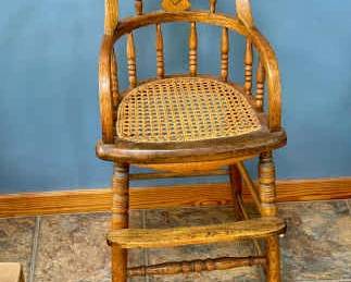 Antique Cane Chair