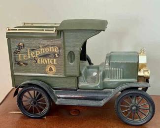 Ford Model T Telephone Service Truck Decanter