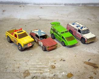 (4) Vintage Hot Wheels