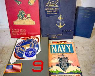 Navy Books & Stickers