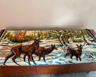 Deer Tapestry Made In Italy