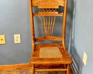 Antique Cane Chair