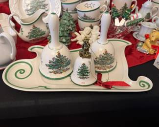 Wonderful selection of Spode Christmas dishes