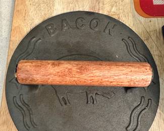 Bacon press