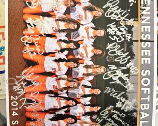Signed by UT Lady Vol softball team