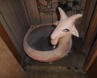 large goat planter