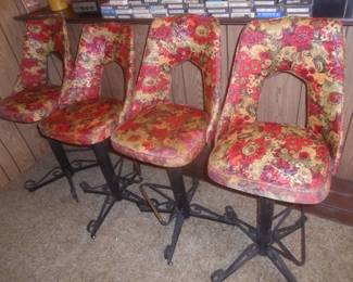 vintage bar stools