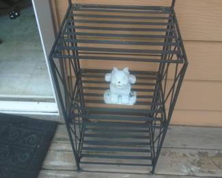 Wrought iron stand