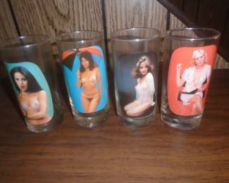 nude glassware set