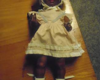 Hard plastic doll