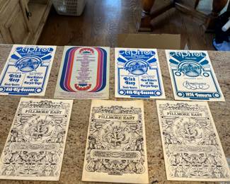 Fillmore East programs in great condition 