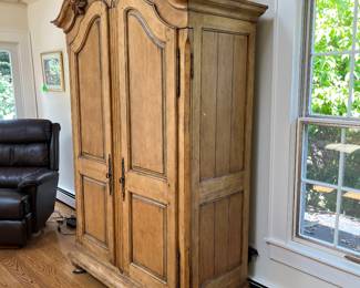 French country Armoire , great for TV or just great storage piece … 