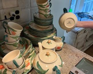 Lovely Floral dish set made in England 