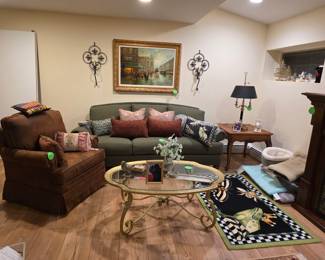 Designer , custom pillows *
**McKenzie Child rug/pillows have sold 