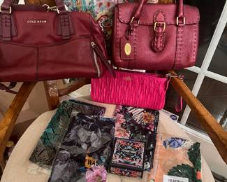 Johnny Was Scarves (brand new) FENDI , Cole Haan … 