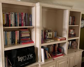 Bookcase sold … but many many books 