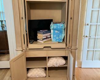 Great Armoire , can hold TV , excellent storage 