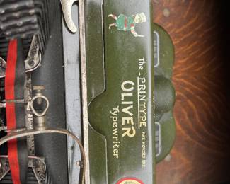 Oliver No. 9 Typewriter