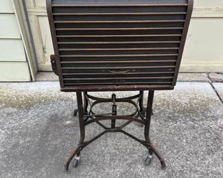 Antique Toledo Metal Furniture Co. traveling clerk’s desk
Toledo Roll-Top Typerwriter Desk