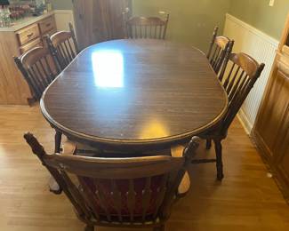 Dining room table