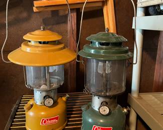 Vintage Coleman lanterns 