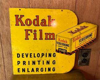 Kodak Film double sided sign