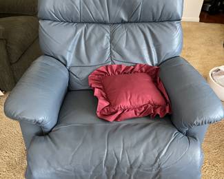 Leather recliner