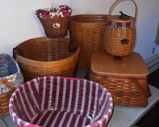 LONGBERGER baskets anyone ?