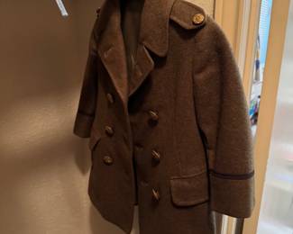 Child’s Wool Overcoat 
