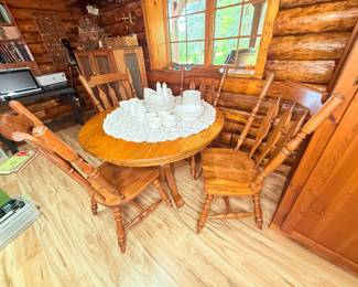 Wooden Table and Chairs
