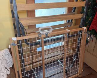 Gate and Bed Frame/Cot