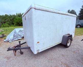 1992 Wells  Cargo Enclosed Trailer....12' x 6'