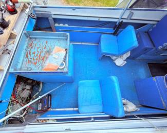 1972 Starcraft Islander 21 Foot, In-Board/Out-Board. Clean Title. Well Maintained. Includes Beaver Trol Hydraulic Trolling Plate, Garmin Electronics, Big Jon Downriggers and Planer Board Masts