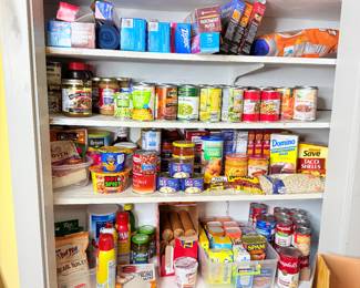 Canned Goods and Kitchen Miscellaneous