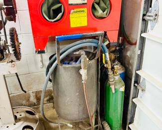 Bench Top Steel Cabinet Sand Blaster
