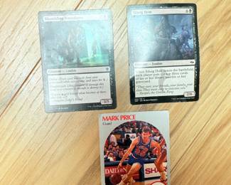Magic Cards and Mark Price Card 