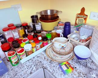 Spices and Kitchen Miscellaneous 