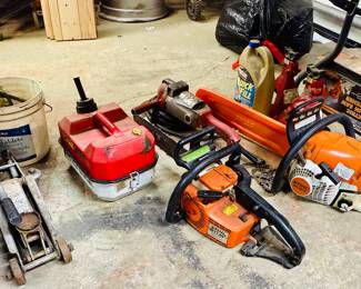 Chainsaws....Stihl 011 AV and Stihl MS251C and other Miscellaneous 