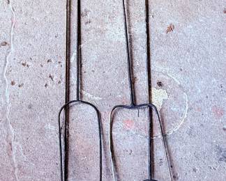 Metal Hot Dog and Marshmallow Forks