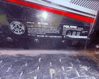 Well Maintained...2001 Polaris Classic Touring  2-Up Xtra 12...500 Liquid Cooled...Studded... 8,985 Miles...Fogged After Every Season, New Tie Rod Ends...Needs New Battery