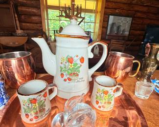 Coffee Pot and Miscellaneous Items