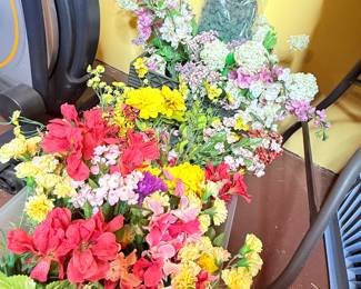 Faux Flower Decor