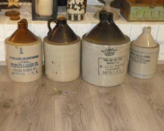 vintage stoneware jugs