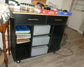kitchen cart w/storage
